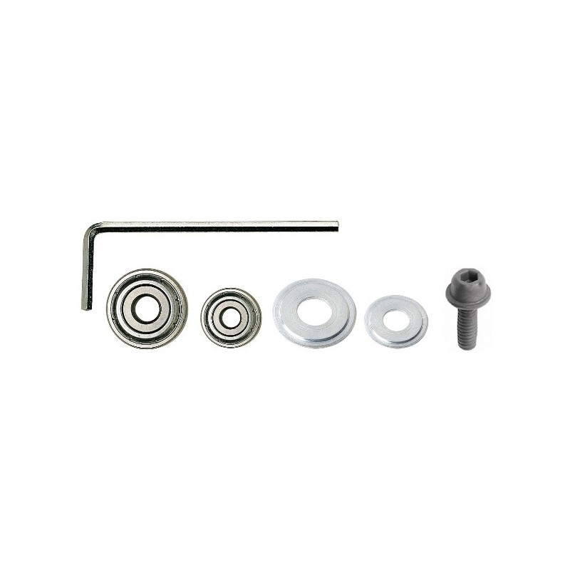 2-PIECE BEARING KIT-SHIELD +SCREW-KEY 2.5mm BIT CONTRACTOR