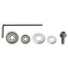 2-PIECE BEARING KIT-SHIELD +SCREW-KEY 2.5mm BIT CONTRACTOR