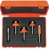 5-PIECE PROFILE BIT SET HW S-6 RH