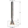 HWM DOVETAIL FREZOS ANTGENIS 17 S-6.35MM D-5.3X4X43