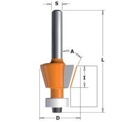 COMBINATIO TRIMMER BIT 15 HW S-6 D-12,7X12,7X57 Z2 RH