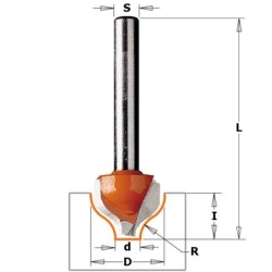 HW KORISTAV OGEE-BIT Z2 S-12,7 D-19X13 R-3,2