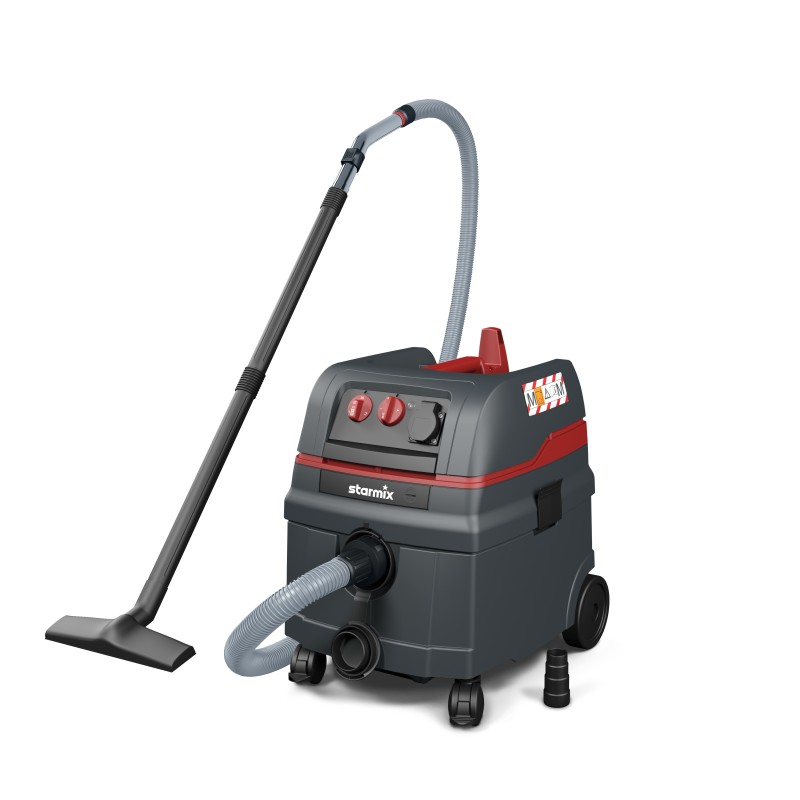 Starmix ISC M-1625 Safe pramoninis dulkių siurblys – universalus ir saugus