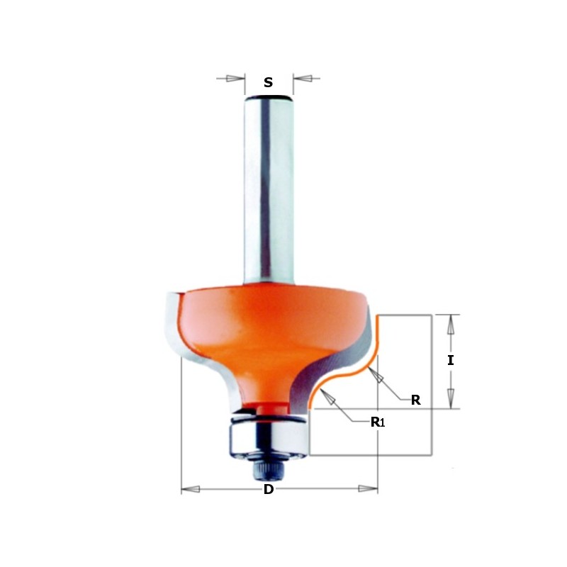 OGEE BIT HW S-8 D-38,1X18