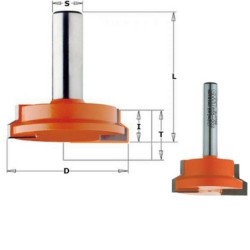 HW DRAWER ROUTER BIT S-8 D-25,4X12,7