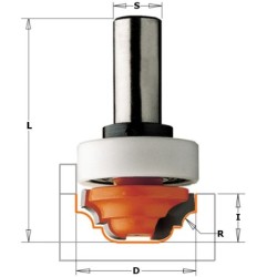 PLUNGE OGEE BIT W-BRNG HW S-12,7 D-31,7X13