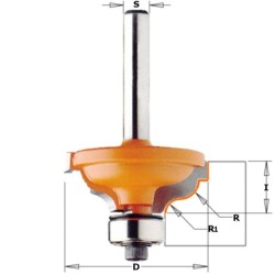 OGEE W-FILLET BIT HW S-8 D-34,2X13