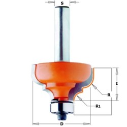 CLASSICAL OGEE BIT HW S-6 D-35X18,5