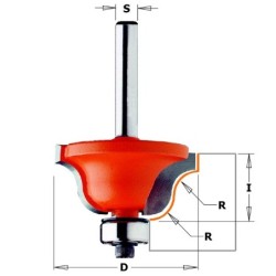 ROMAN OGEE BIT W-BRNG HW S-12,7 D-38,1X17,3