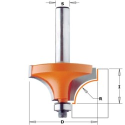 BEADING BIT WITH BEARING, SHANK-6MM, DIAMETER-19.1MM, LENGTH-12.7MM