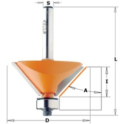 CHAMFER BIT W-BRNG HW S-12 D-65 X26