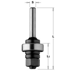 SLOT CUTTER ARBOR W-BRNG S-8