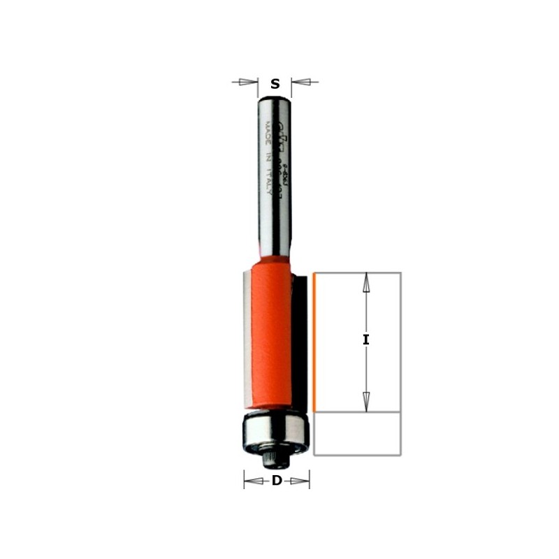 ФРЕЗА С ПЛОСКИМ КОНЦОМ HW S-12 D-12,7X25,4