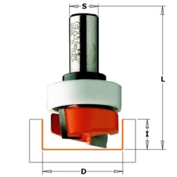 MORTISING BIT HW W-BRNG S-6,35 D-12,7X 7,9 - JYRSINTERÄ HW W-BRNG S-6,35 D-12,7X 7,9