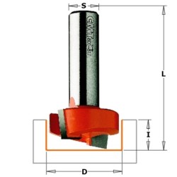 MORTISING BIT HW S-6,35 D-12,7X6.35X41