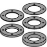 SPACER RING KIT W- PIN HOLES FOR CUTTER HEAD 694.001.50