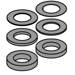 15-PIECE SPACER RING KIT Ø31.75X55X10.6FOR CUTTER HEAD 694.015.31