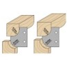 KONKAVUS-KONVEKSINIS RADIUSINIS PEILIŲ PORA 40X30X2 R-12 GALVOMS 694.007