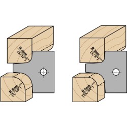 KONKAVIOS PEILIŲ PORA 25X25X2 R-5-10 GALVOMS 694.003