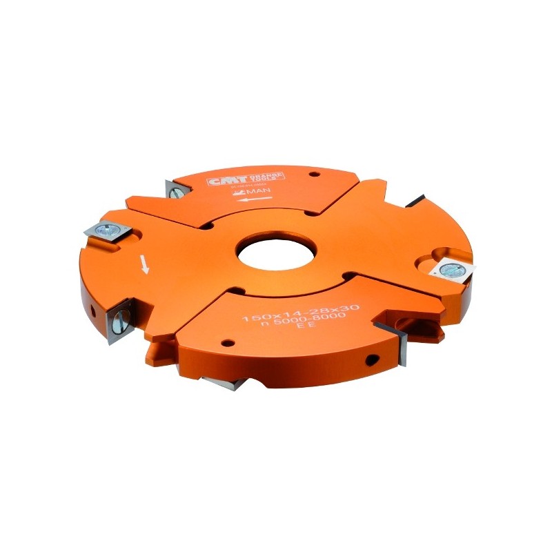 2 pieces of adjustable grooving cutter head set HW 170x20-39x31.75