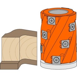 HW SPIRAL GROOVE PJAUNAMOJI GALVA Z12 D-62X80X35