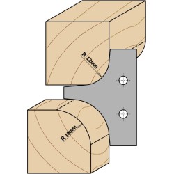 CONCAVE MULTIRADIUS HEAD R-15-20 D-132X25X35