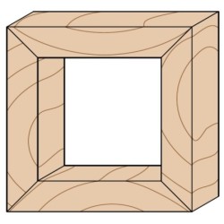 CHAMFER HEAD 45 D-150X50X40