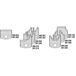 7-PCE KIHWHEN RINKINYS SU RIBOTUVU D-120X40 F-50