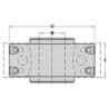 Pjovimo galva W- LIMITORS D-120X40X50 ALU
