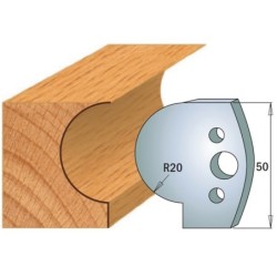 PAIR OF KNIVES HL 50X4mm