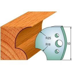 PAIR KNIVES HL 50x4mm