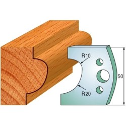 PAIR KNIVES HL 50x4mm