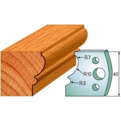 PAIR KNIVES HL 40x4mm