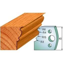 PAIR KNIVES HL 40x4mm