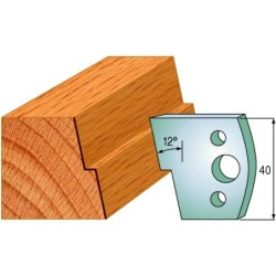 PAIR KNIVES HL 40x4mm