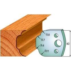 PAIR KNIVES HL 40x4mm