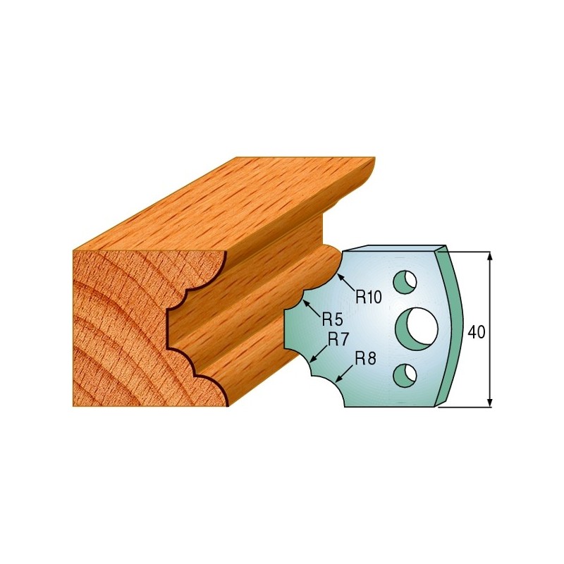 PORA PEILIŲ HL 40x4mm