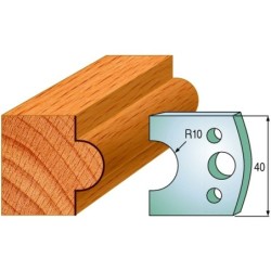 PAIR KNIVES HL 40x4mm