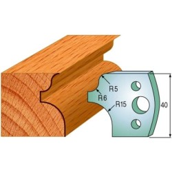 PAIR KNIVES HL 40x4mm