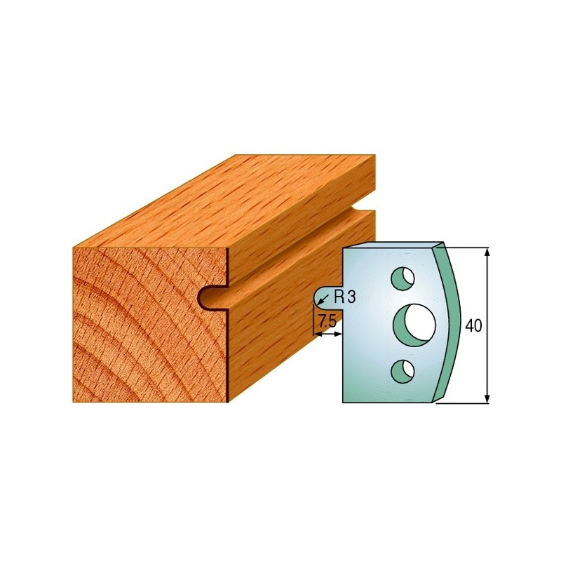 PORA PEILIŲ HL 40x4mm