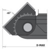 ADJUSTABLE CHAMFERING CNC ROUTER CUTTER Z2 S-20X50 D-85-102X39.5 RH