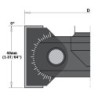 ADJUSTABLE CHAMFERING CNC ROUTER CUTTER Z2 S-20X50 D-85-102X39.5 RH