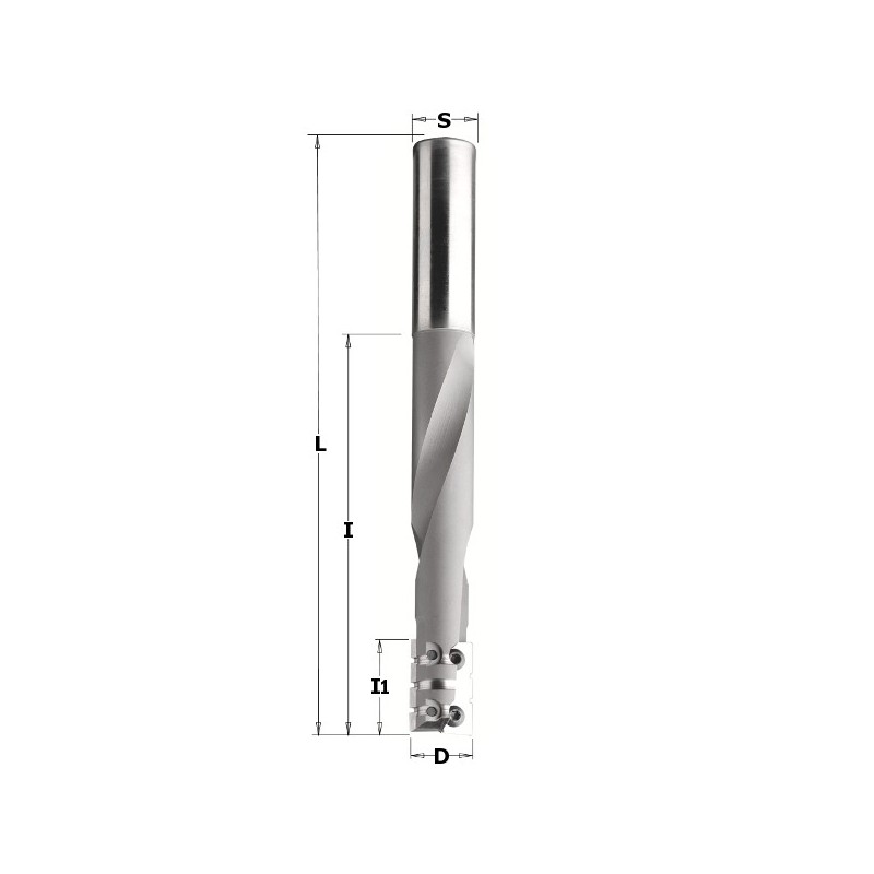 HW CHAMFER ROUTER BIT W-KNIFE Z2-R S-16 D-16X23-95X159 RH