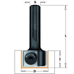 STRAIGHT BIT W-REV. KNIVES Z2 S-8 D-19X12 RH