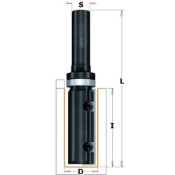 STRAIGHT BIT W-KNIVES Z1 S-12.7 D-19X48.3 DR