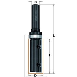 Tiesus gręžtuvas W-PEILIUKAIS Z1 S-12.7 D-19X48.3 DR