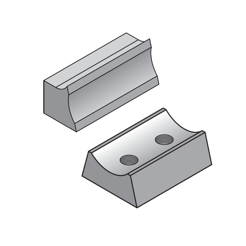 WEDGE FOR ROUTER BITS W- KNIVES D-12-12.7X50