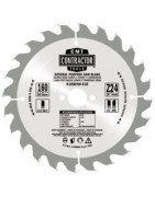Construction carpenter's saw blades